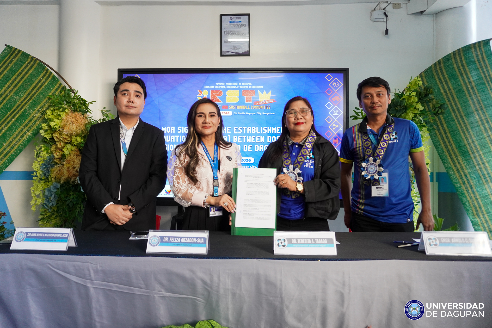 DOST-IR, UdD Forge Partnership to Establish Innovation Hub