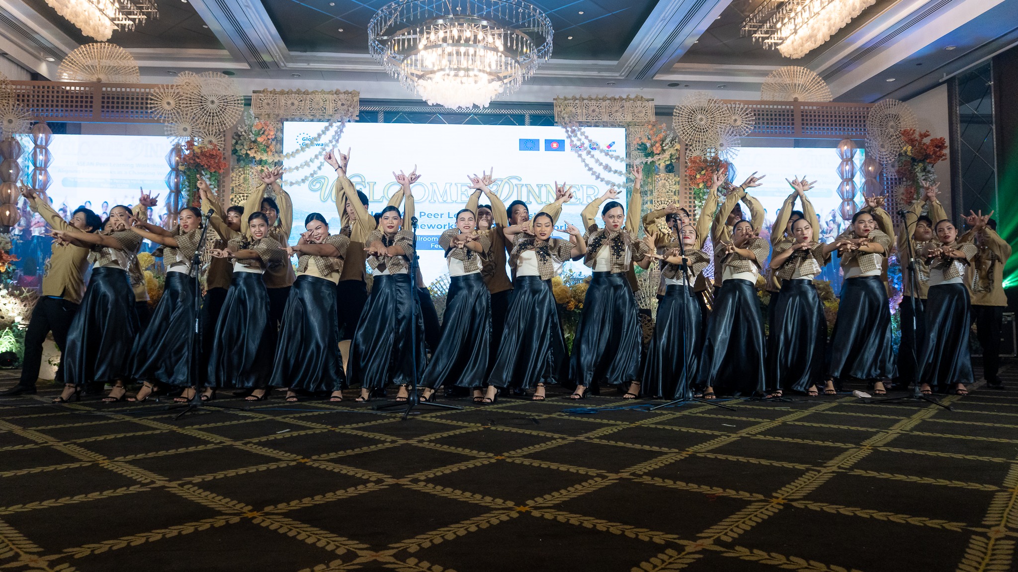 Koro Universidad de Dagupan enlivens EU–ASEAN welcome dinner